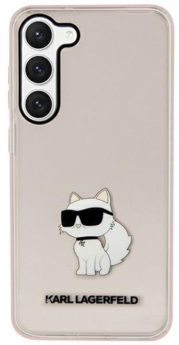 Karl - Lagerfeld - KLHCS23MHNCHTCP S23+ S916 koffer - roze Ikonik Choupette