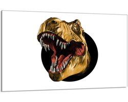 TMK ArtDeko - Snijplank - Glas - 80x52cm - Dinozaur