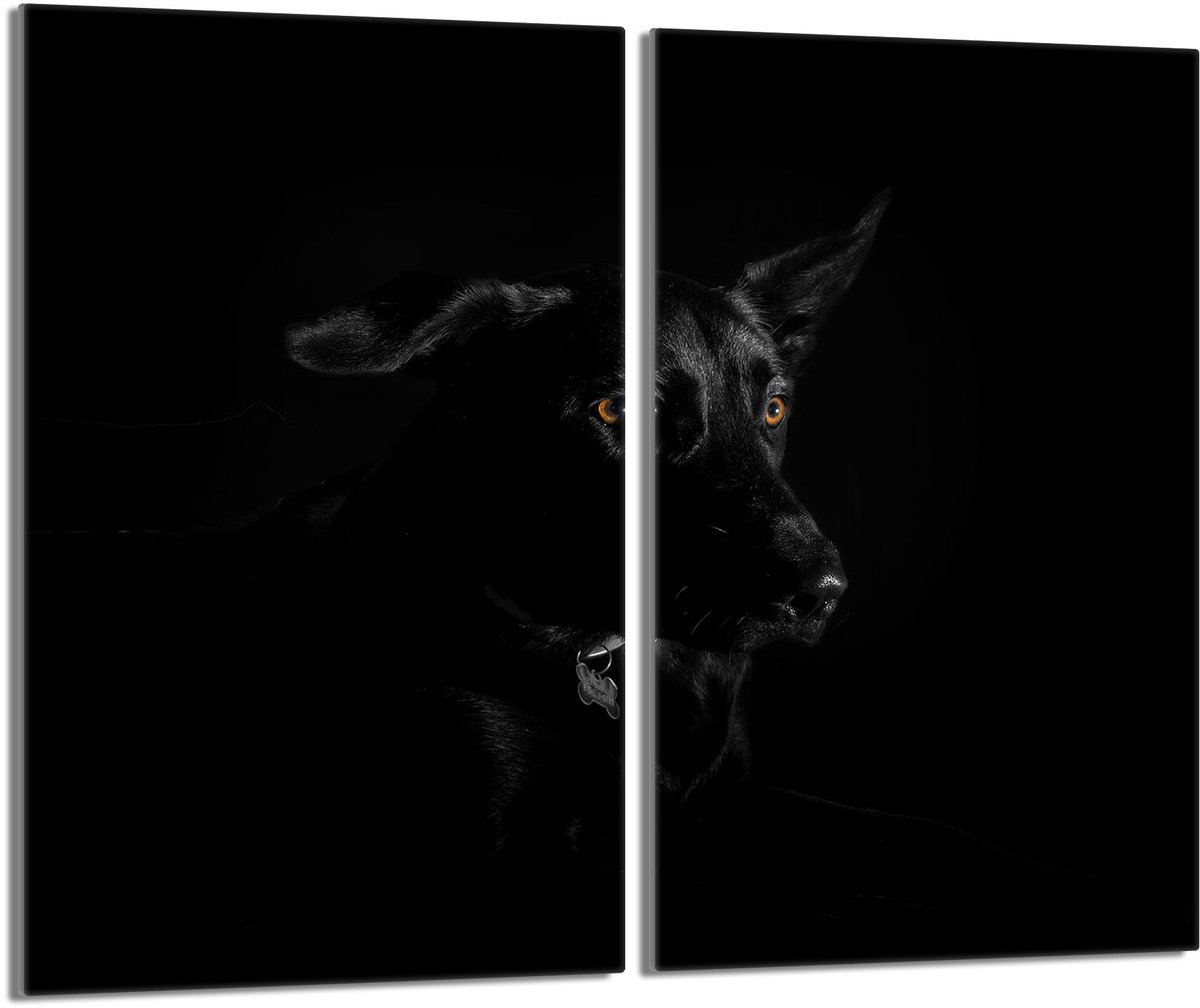 TMK ArtDeko Serie - Glazen beschermplaat - 2x30x52cm - Gehard Glas - Multifunctioneel