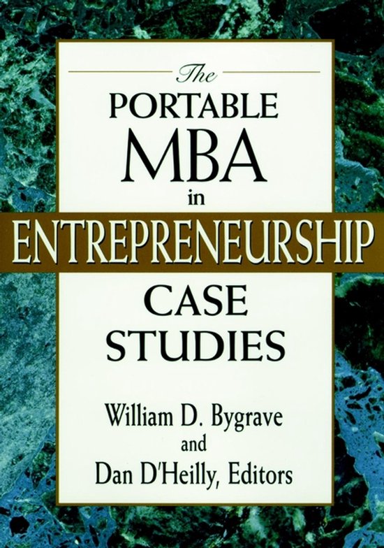 The Portable MBA in Entrepreneurship Case Studies - cover