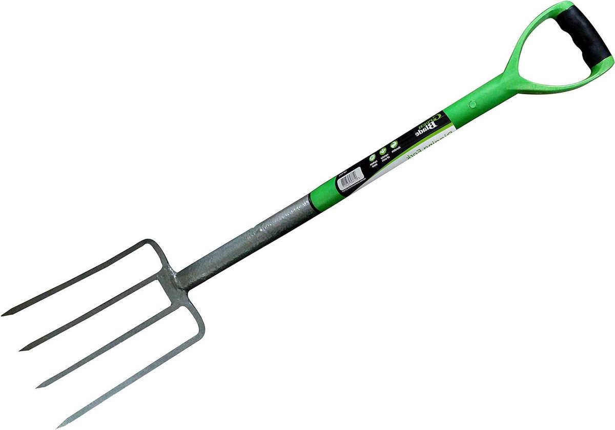 Slagvork - Tuingereedschap - Grond Bewerken - Koolstofstalen Kop - 98 cm - Zwart