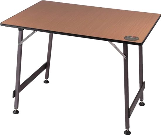 Human Comfort Lichtgewicht Tafel Trets 100 x 70 - Weerbestendige tafels - Bruin van Human Comfort — afbeelding 4