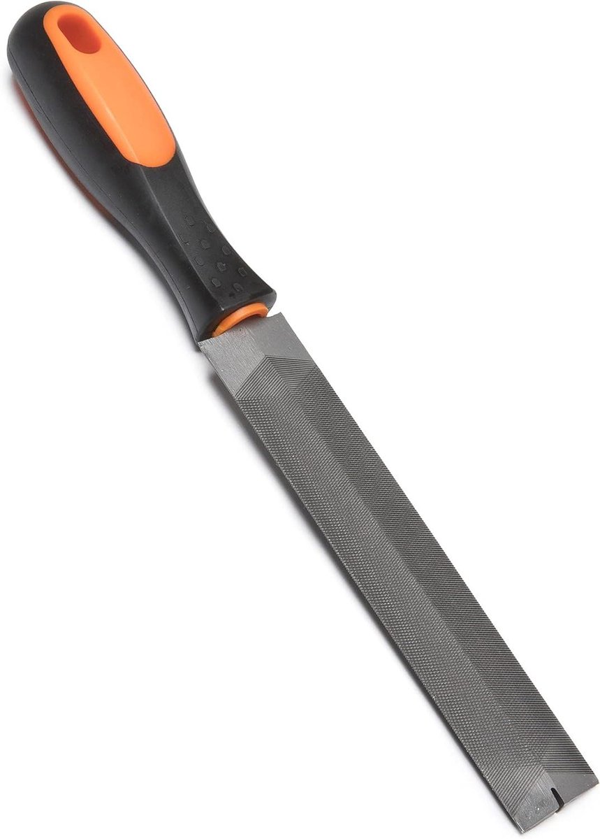 Vijlenset Metaal - Metaalvijl Set - Metaal Bewerken - Ergonomische Handgreep - 150mm - Zilver