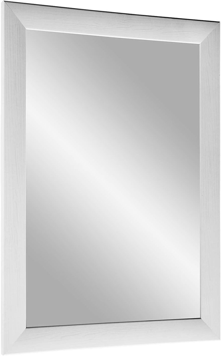 Wandspiegel met frame - Spiegel opknoping Ophangspiegel - Interieur decoratie - Handgemaak