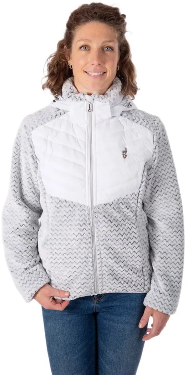 Aulp Clem Hybrid Jas Wit M Vrouw