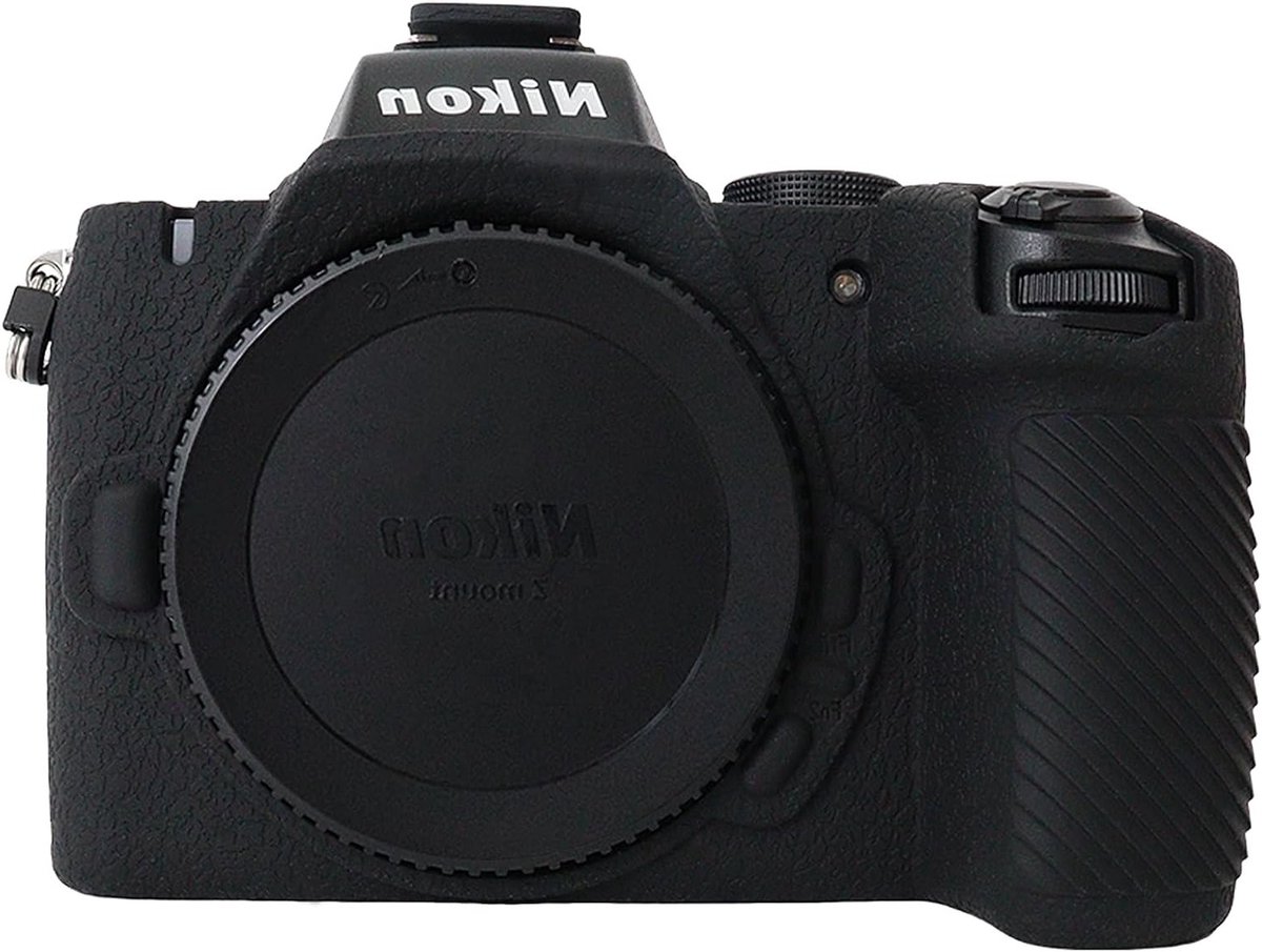 Frosted Silicone Beschermhoes voor Nikon Z50II, Lichtgewicht Fullbody Camera Cover, Perfecte Pasvorm en Duurzame Bescherming