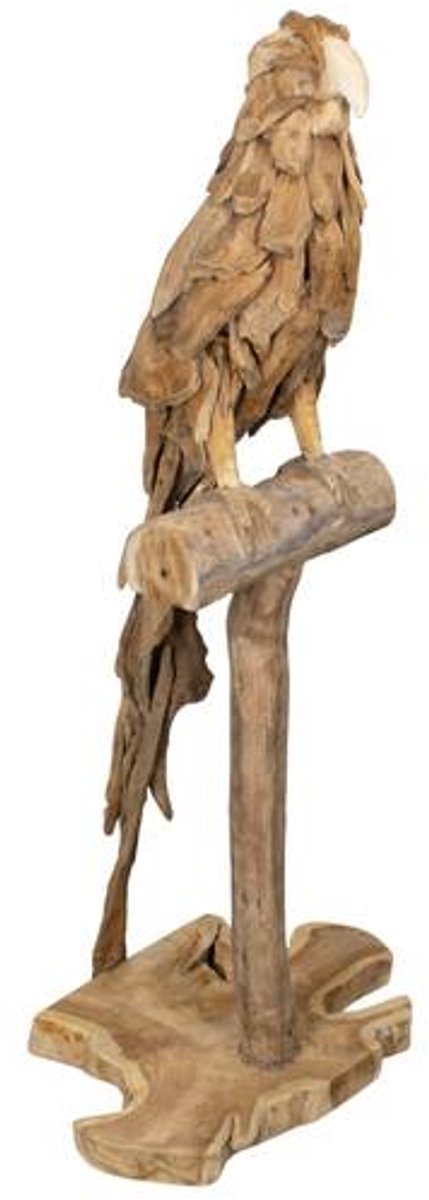 Papegaai van erosiehout – 53 x 38 x 120 cm | Cozy Ibiza