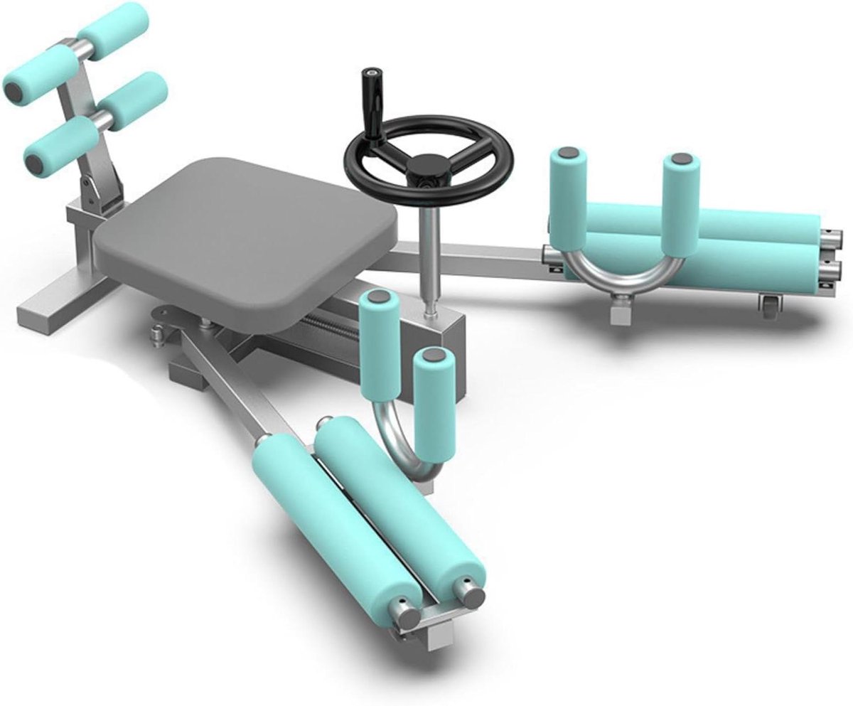 Beenstrekmachine - Beenverlenger Flexibiliteitstrainer - Thuistraining Flexibiliteit - Stuurwiel Verstelbaar - 36 x 51 x 36 cm - Niet gespecificeerd