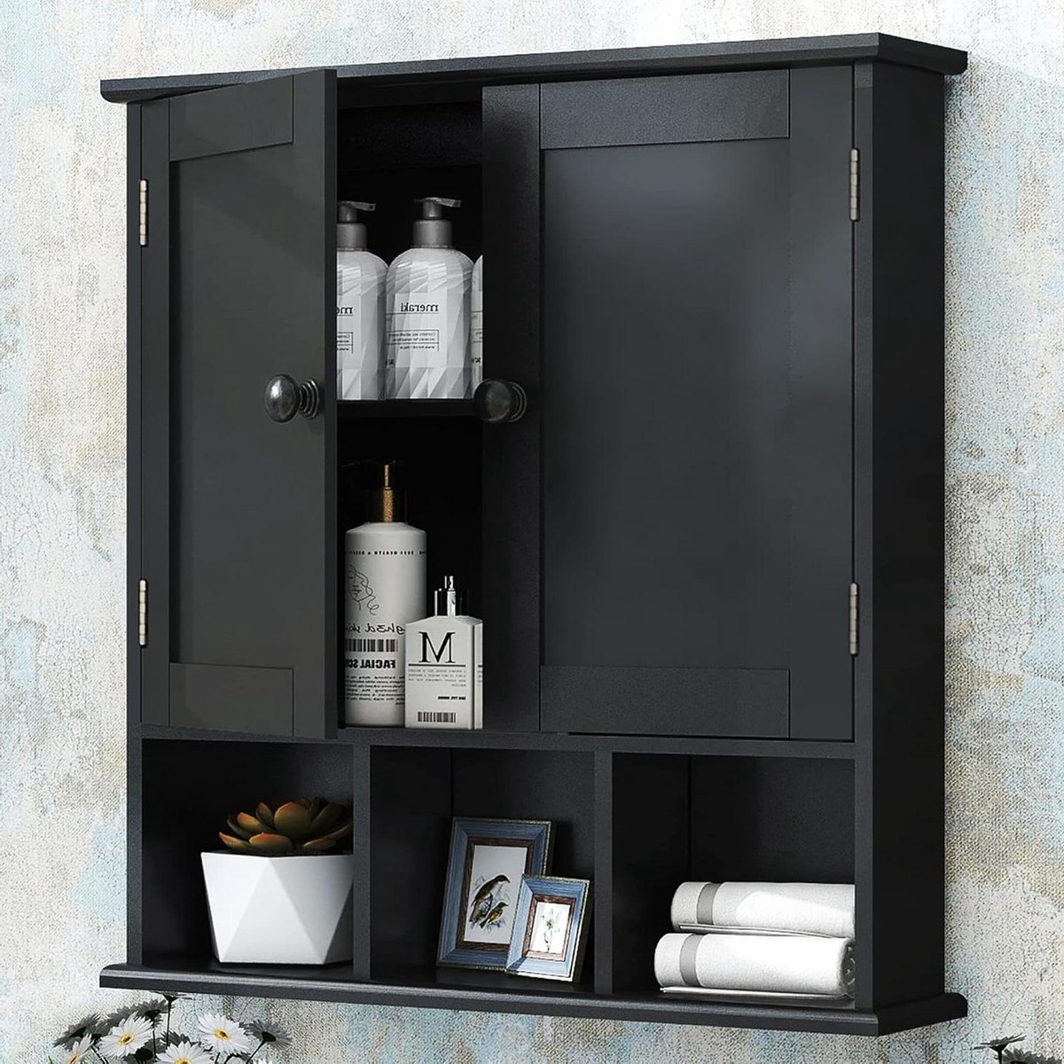 Kast Organizer - Lade Indeler - Kleding Opbergen - Modulair Systeem - 13 x 55.9 cm - Zwart