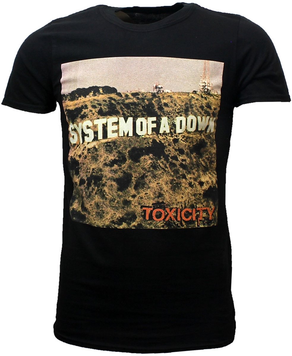 System Of A Down Toxicity T-Shirt - Officiële Merchandise - M