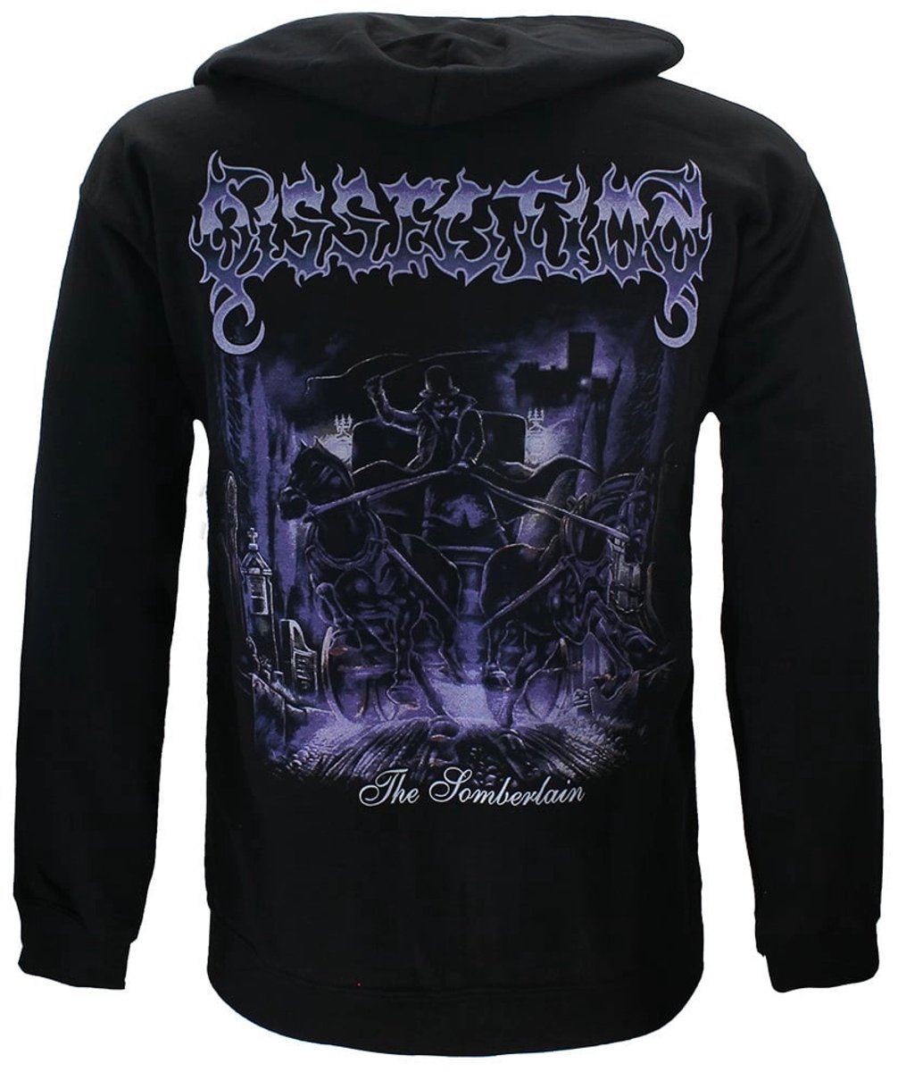 Dissection Somberlain Album Zipper Hoodie Vest - Officiële Merchandise - XL