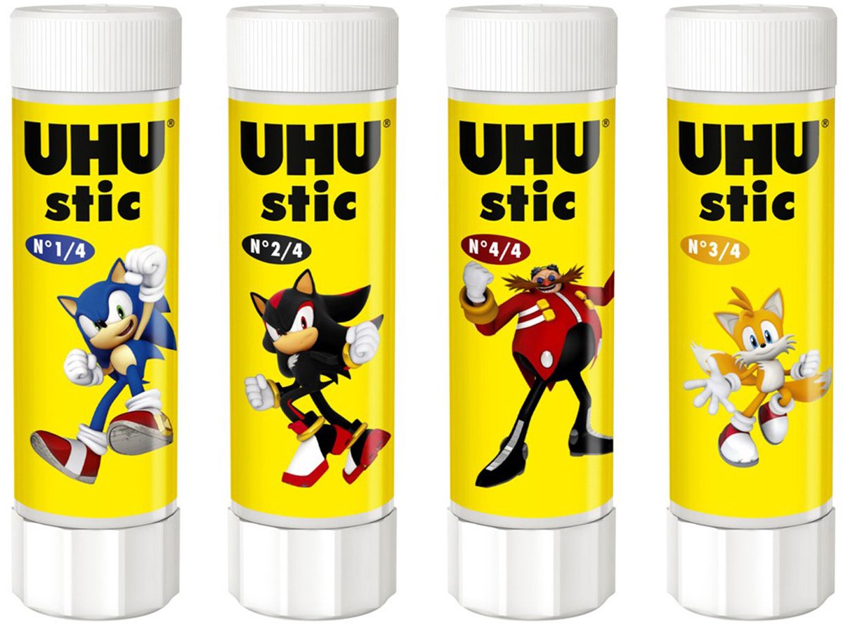 1x UHU Papierlijm Stick 40 g - Oplosmiddelvrije Lijmstift Voor Papier en Karton - Sneldrogende Knutsellijm Voor School Kantoor en Hobby [U26770]