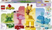 LEGO DUPLO Dierenbouwspel Educatief Montessori Speelgoed voor Kinderen met Dieren Figuren 10472