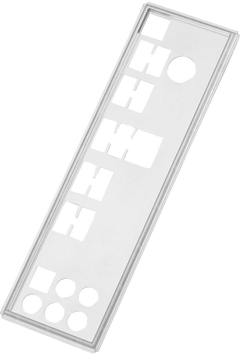 Allecto - I/O-poort Cover Plate - Bescherming en Aarding - Geschikt voor moederbord - Hoogwaardige kwaliteit - Eenvoudige installatie - Duurzaam ma...