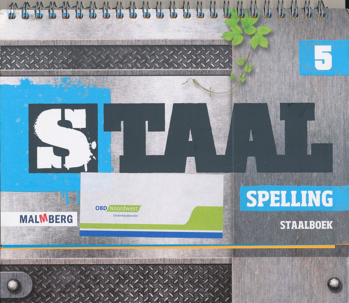 STaal Staalboek spelling groep 5 (nieuw in folie)