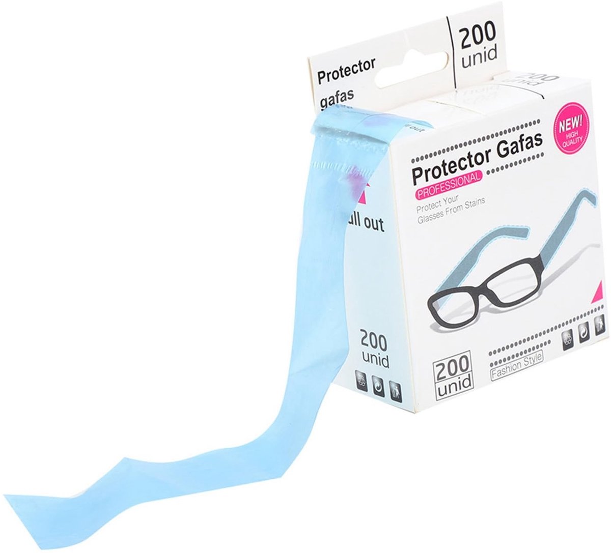 Dailygoody - Wegwerp Bril Been Mouwen Cover - Bescherming voor je bril - Hygiënisch en praktisch - Voetbeschermer - Kleurstof en haarkleur - Ideaal vo
