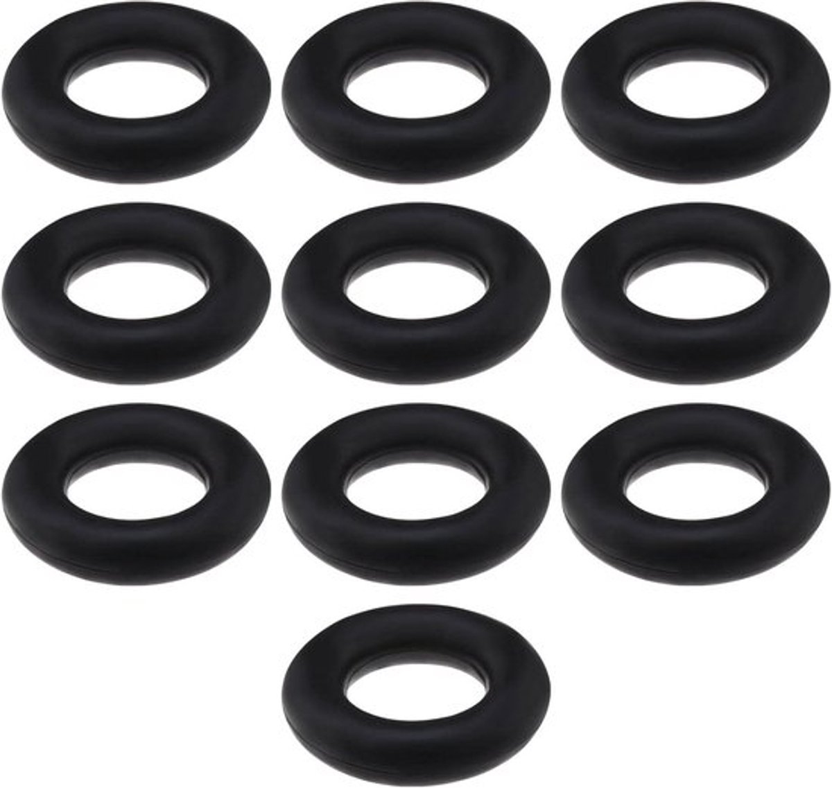 Bobbin Winder - Wrijving Wiel - Vervanging - Zwart - 10 Stuks - Bobbin Winder Band O Ring.