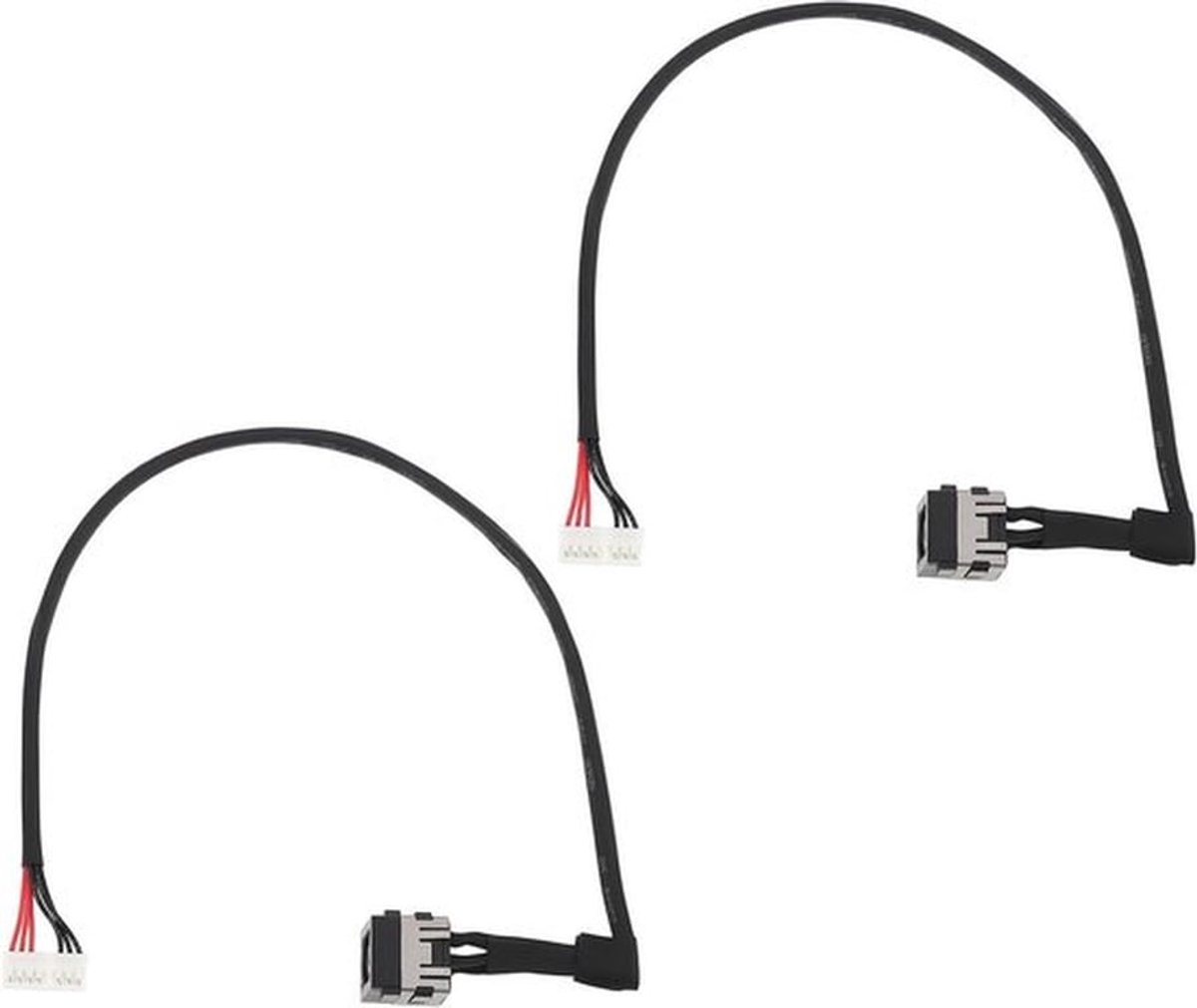 DC Power Jack Harnas Kabel - Inspiron - Compatibel - Zwart - 15 7000 - 5577 - 5578 - 7557 - 7559