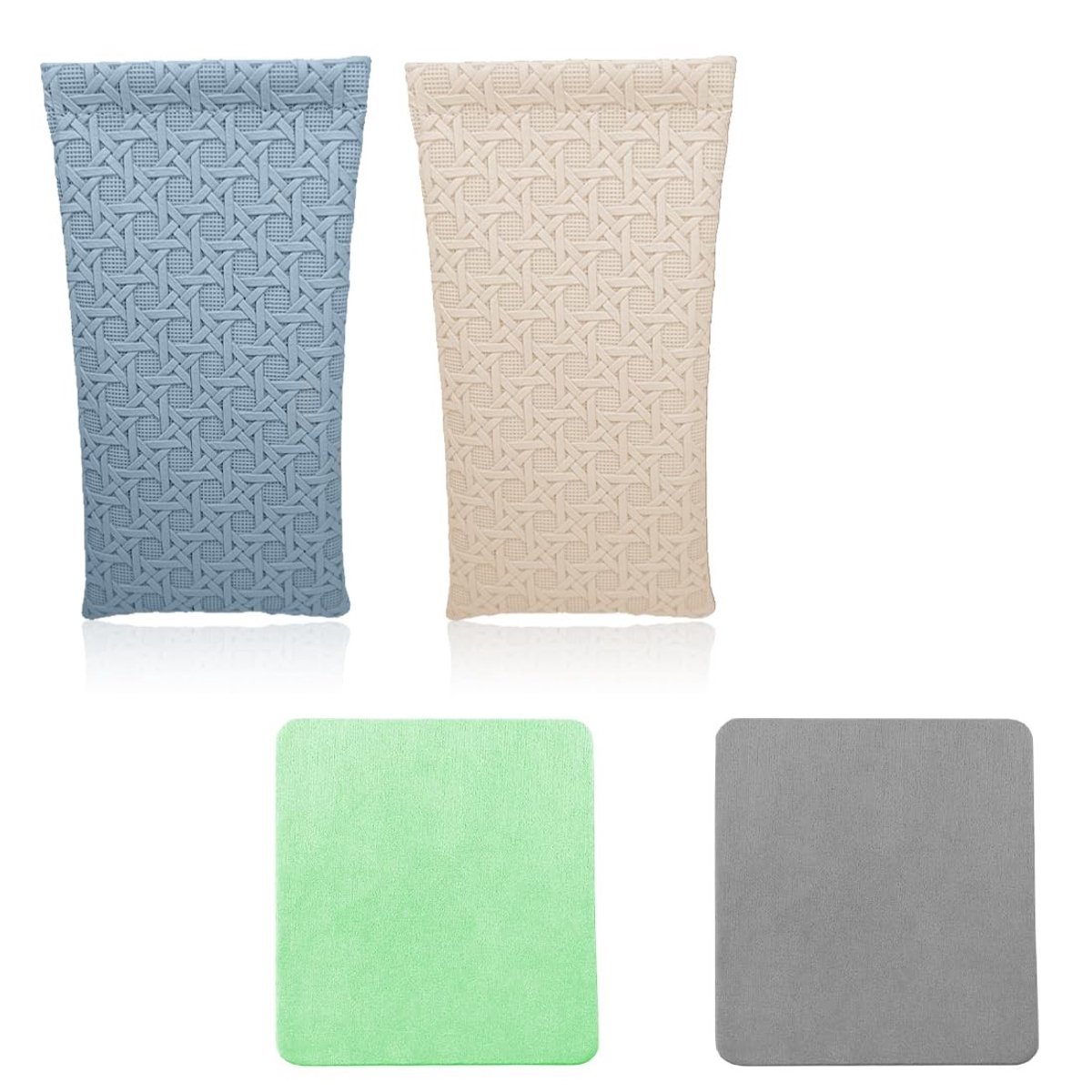 Dailygoody - Zachte brillenkokers - Bril etui - Met brillendoekjes - Universele maat - Zonnebrillenhouder - Geschikt voor school en kantoor