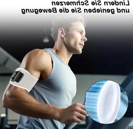Elastische elleboogbandage voor epicondylitis, pijnverlichting en ondersteuning bij tendinitis voor sporters — afbeelding 3