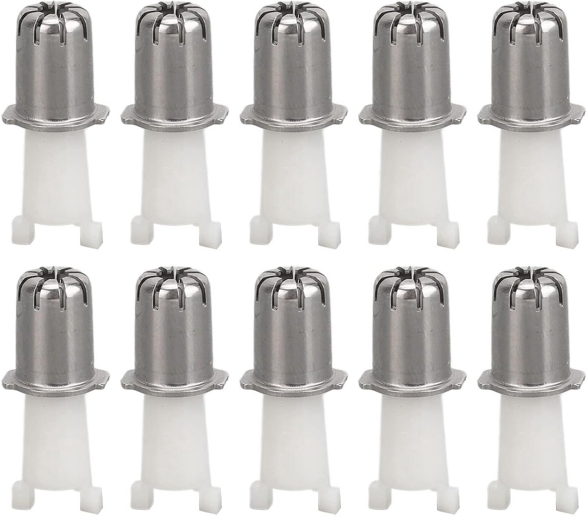 Nose Hair Trimmer Hoofden, 10 Draagbare Universele Trimmer Hoofden voor Oor- en Neushaar, Vervangende Mesjes voor Nauwkeurig Scheren en Verzorging