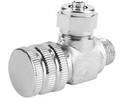 CO2 Controleventiel voor Aquarium - RVS Enkele/Dubbele Hoofd Microdosering Ventiel met Bubble Counter en Noodklep voor Optimale Planten Groei