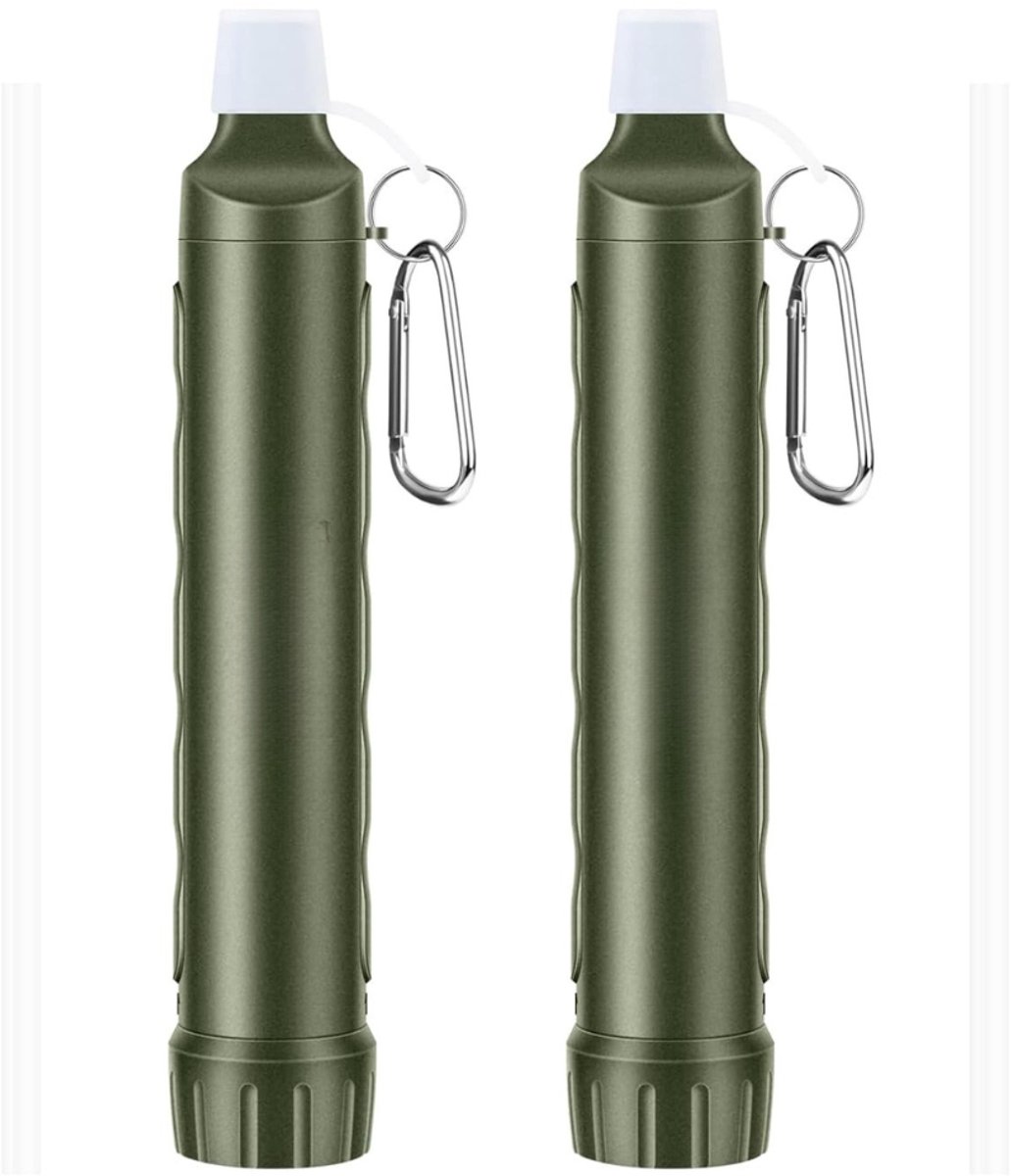 YOR® Waterfilter noodpakket - Waterfilter - Groen - 3cm x 3cm x 19cm
