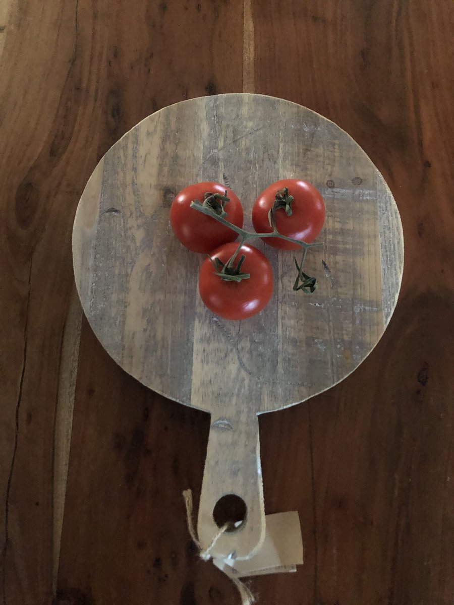 Houten Hapjes plank - Serveerplank / Dienblad - Handgemaakt