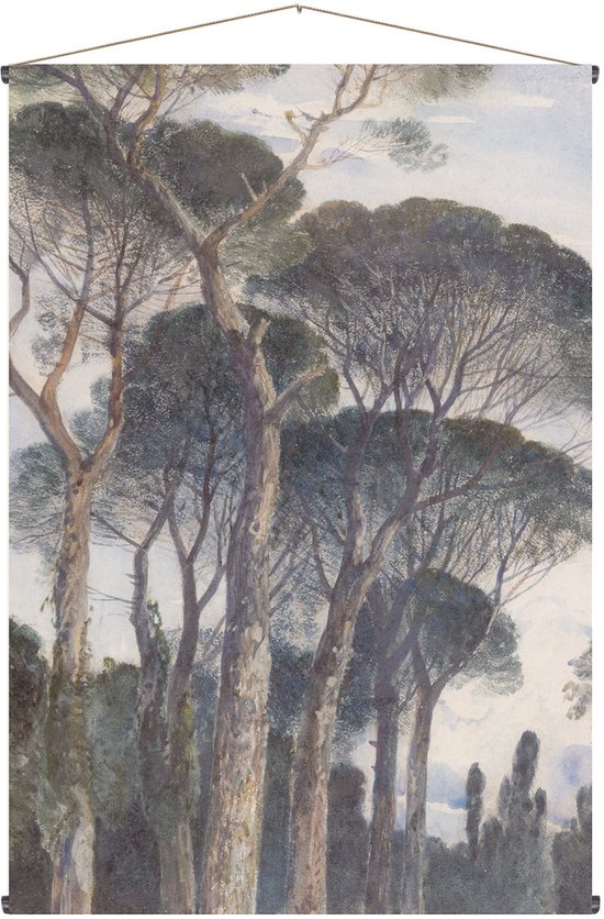 Art for the Home XL Wandkleed Umbrella Pines