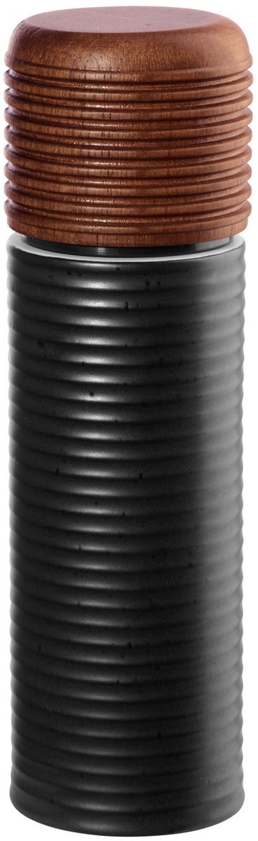 ASA Selection kitchen art peper-/zoutmolen, zwart Ø 5,4 cm, 23392190