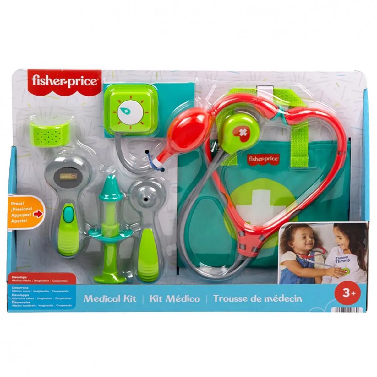 Fisher-Price Doktersset - Speelgoedoktersset — afbeelding 3