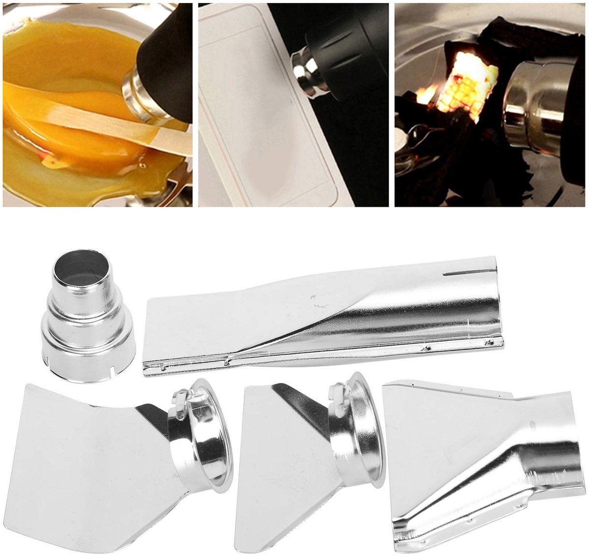 BeiJingLiangPinJiaZuoKeJiWenHuaFaZhanYouXianGongSi Massagegun Percussie Accessoire Roestvrij Staal - afbeelding 3