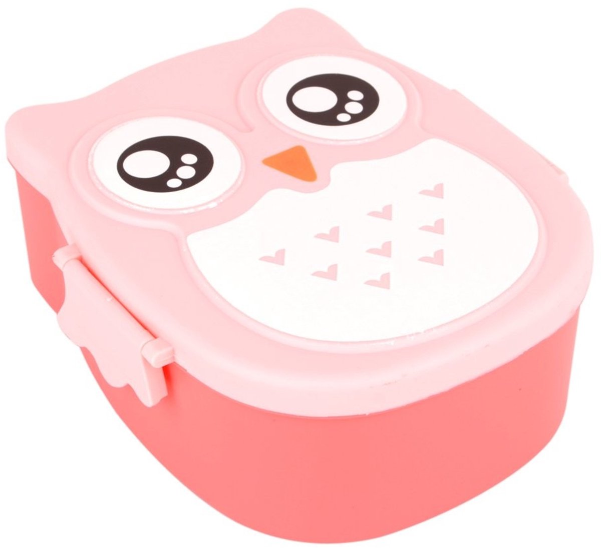 Dailygoods- Lunchbox Lekvrij - Draagbare Rechthoekige Lunchbox - Voedselveilig Kunststof - Capaciteit 1050ml - Magnetronbestendig - Kindvriendelijk Deksel - Voedselcontainer
