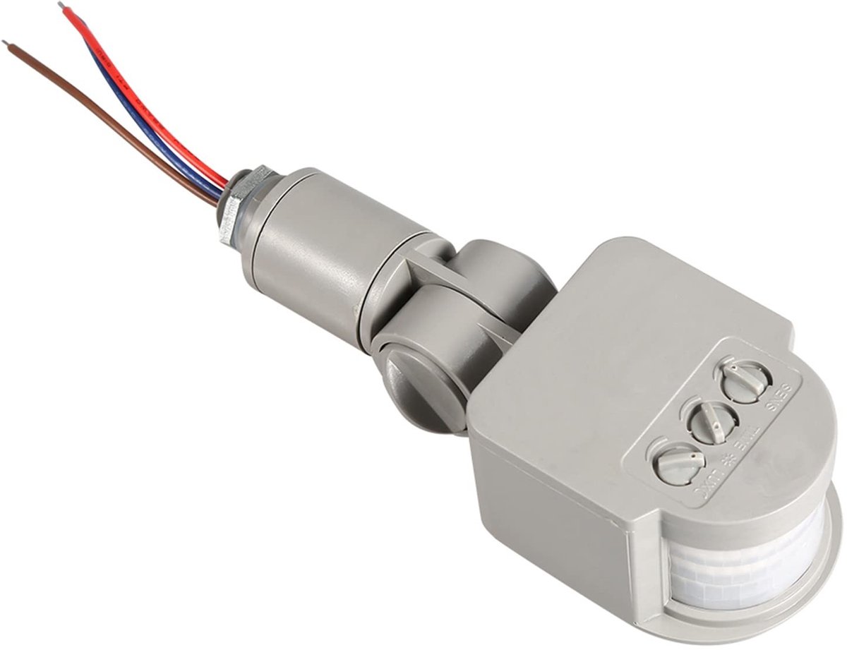 Dailygoody - Bewegingssensor - Infrarood technologie - Automatische LED Beveiligingsverlichting - Wandmontage - Veiligheid - Buiten gebruik - Zwart