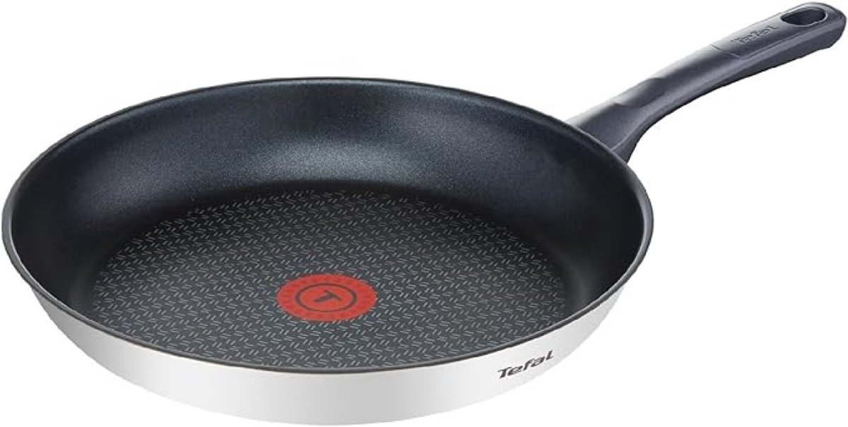 Roestvrijstalen Braadpan met Antiaanbaklaag, 24 cm