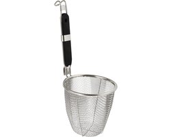 Roestvrijstalen Noodle Basket - Mesh Spider, Perfect voor Dumplings en Noedels, Ideaal voor Koken en Afvoeren