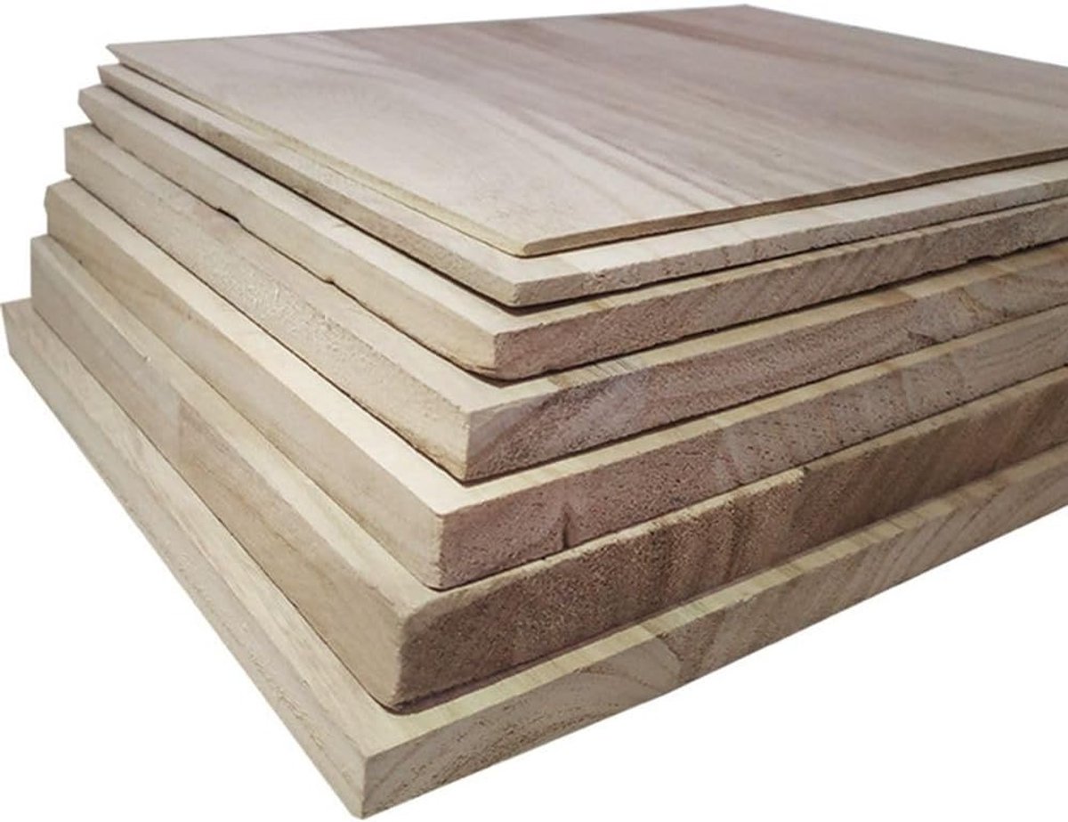 Taekwondo Breukplanken - Houten Karateplank - Vechtsport Training - Praktisch voor Open Ruimte - 2 stuks - Houtkleur