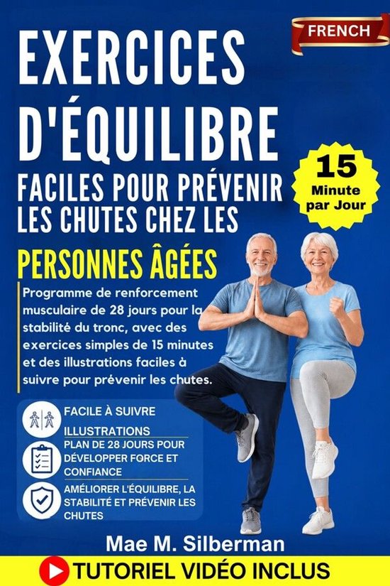 Exercices d'équilibre Faciles pour Prévenir les chutes che ... - cover