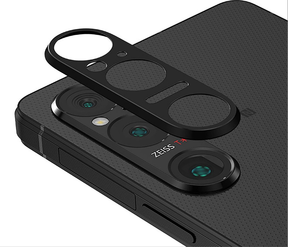 Dailygoody - Camera aan de achterkant - krasbestendig - metalen bescherming - zwart - valbescherming - eenvoudig te installeren - geschikt voor S