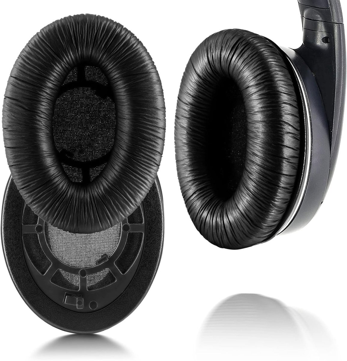Vervangende oorkussens voor draadloze hoofdtelefoons, geschikt voor RS120, HDR120, RS100, RS110, RS115, RS117 en RS119 (frog leather)