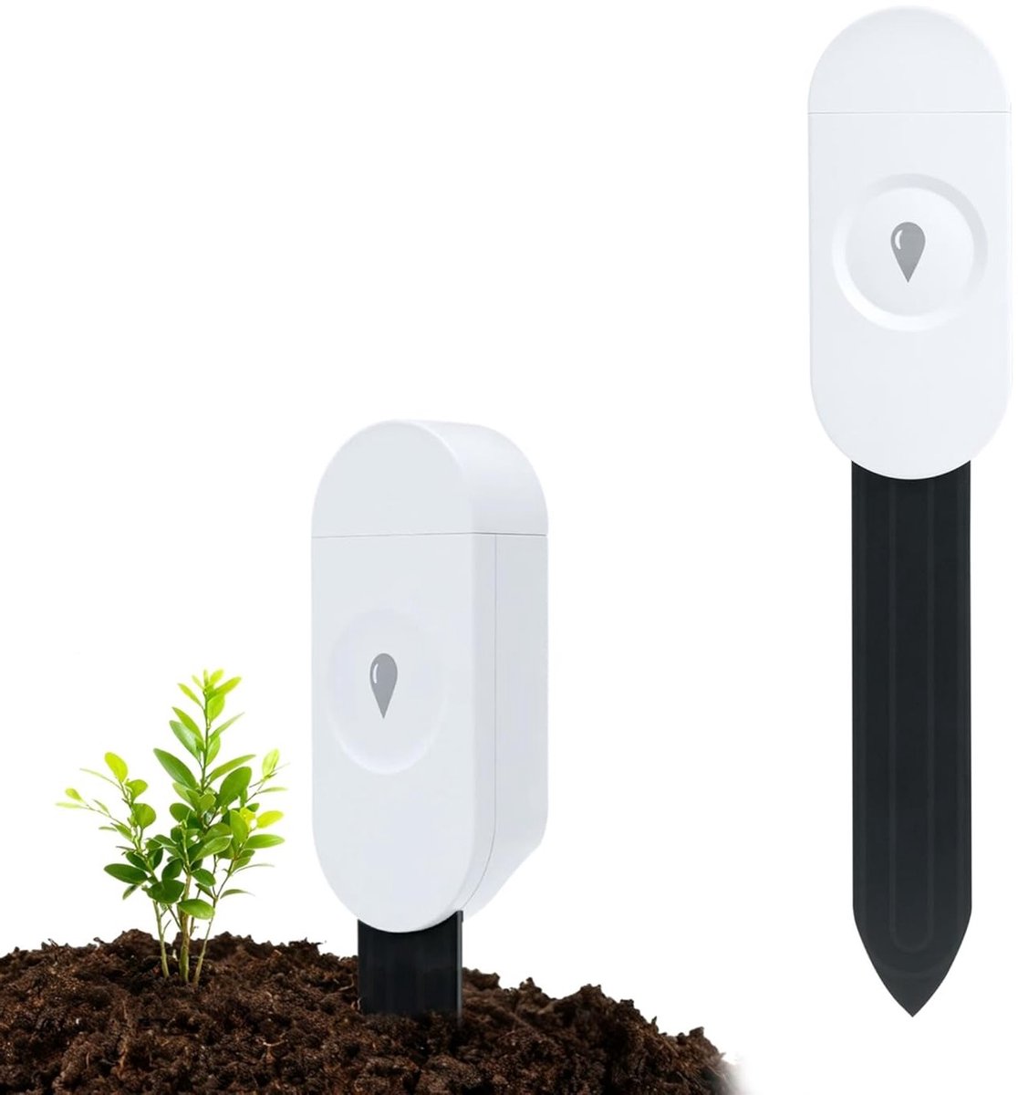 Zigbee Bodemvochtigheidsmeter en Temperatuurmeter voor Planten met Home Assistant Compatibiliteit en Nauwkeurige Vochtmeting