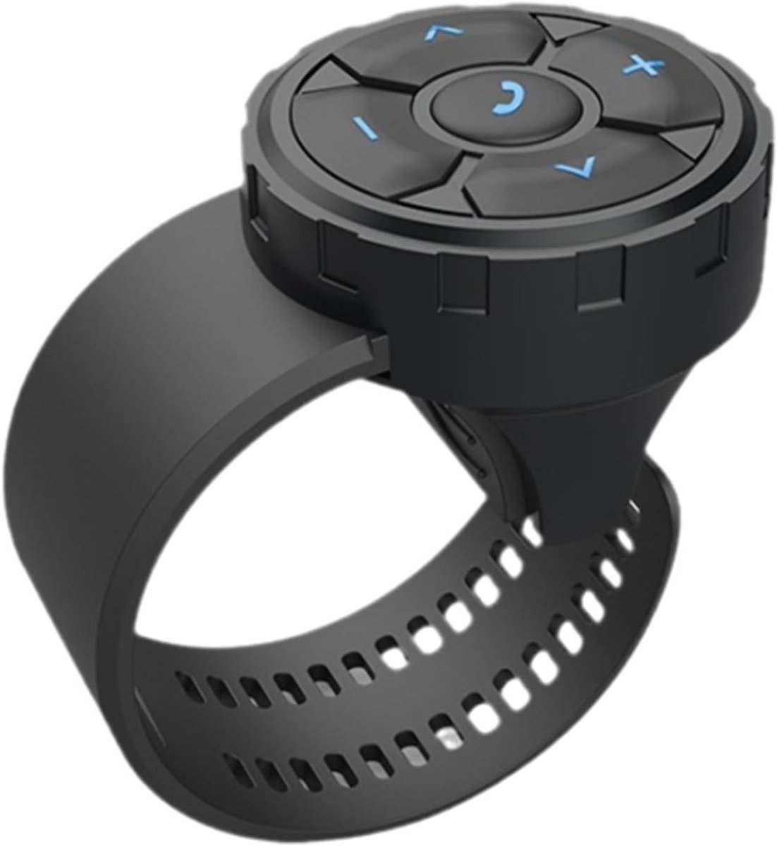 Draadloze Bluetooth Media Knop - Waterdichte Afstandsbediening voor Fiets, Motor en Auto Stuurwiel met Comfortabele Grip