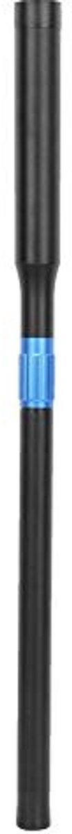 Dailygoody - Biljard Pool keues - Telescoop verlenging - Zwart + Blauw - Verstelbare stick - Professioneel en betrouwbaar - Geschikt voor biljartspele