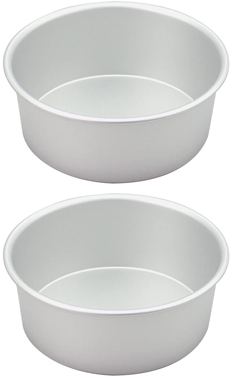 Store_7 - Bakvorm - Ronde taartvormen - Roestvrij staal - 23 cm - Vaatwasserbestendig - Geschikt voor verjaardag en bruiloft - Taart bakken