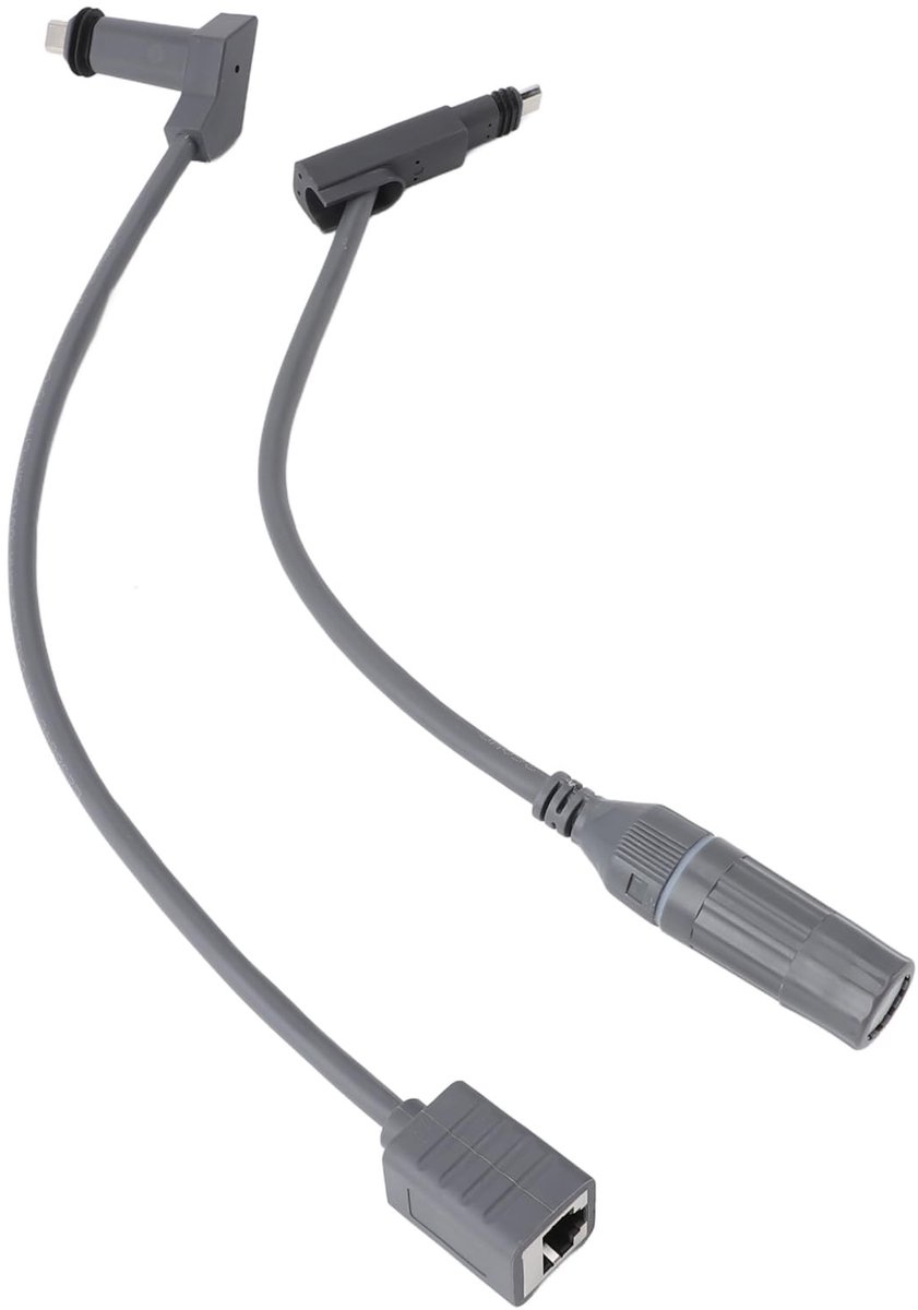 Dailygoody - SPX-stekker Naar RJ45-adapters - Waterdichte kabelverlengingsadapter - 1200 Mbps - RJ45 vrouwelijke connectoren - Geschikt voor Starlink-...