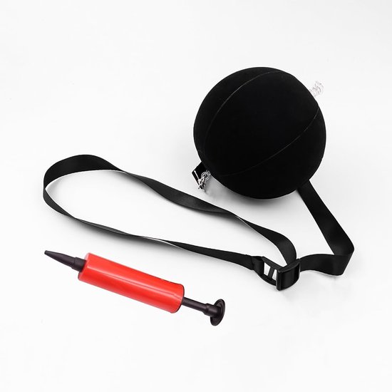 Allecto - Golfswing-trainingshulp - Smartbal - Verstelbaar en opblaasbaar - Zwart - Houdingscorrectie - Ideaal voor golfers van elke grootte van Allecto — afbeelding 4