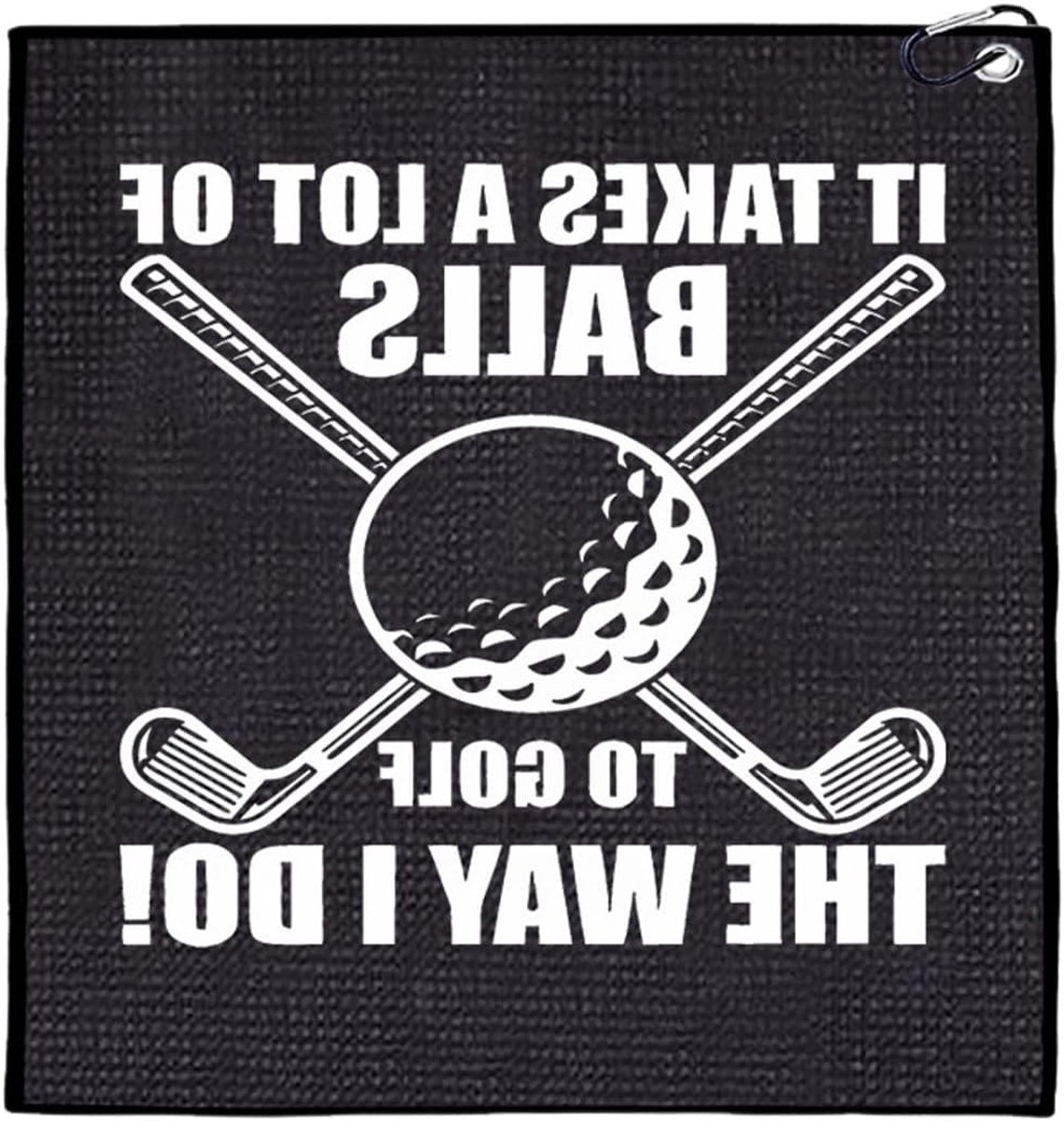 Complete Golfreinigingsset met Microvezel Handdoek en Schoonmaakaccessoires voor Golfliefhebbers, Ideaal voor Golfbaan, Camping en Sportactiviteiten