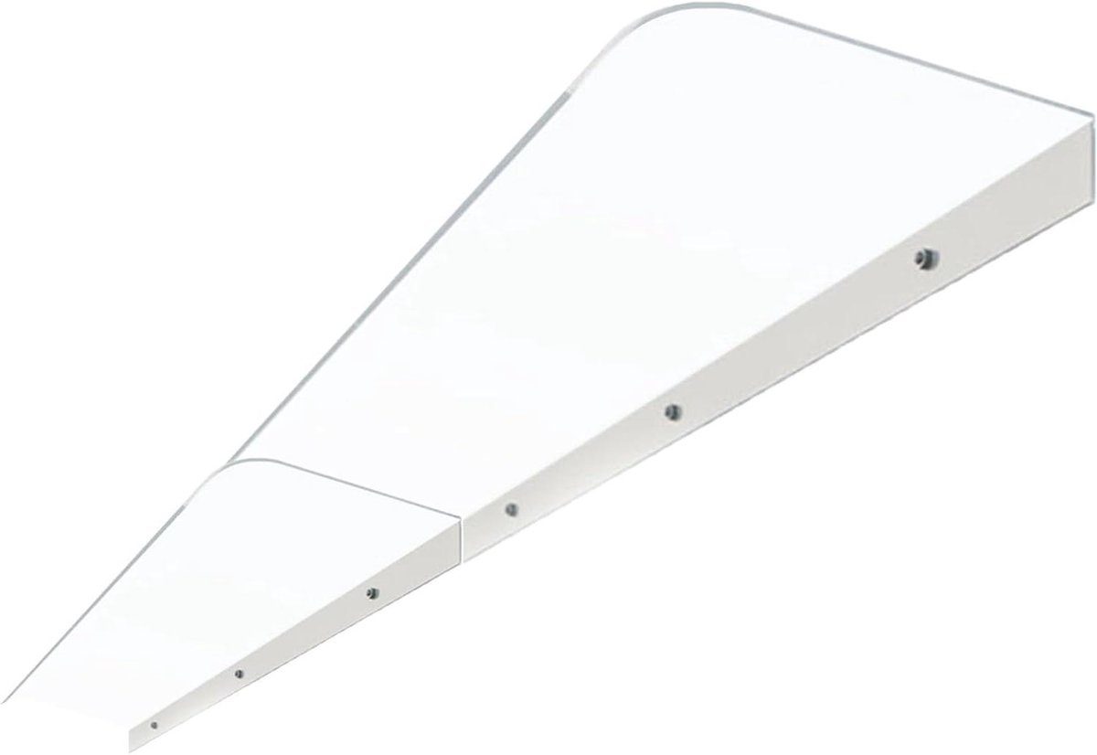 Buiten Luifel - Veranda Dak - Regen Buitenhouden - Geluidsisolerend - 150 cm - Transparant