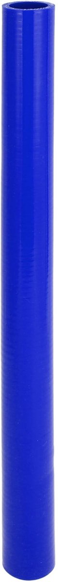 Cosensi- Koelslang Siliconen 500 mm - Binnendiameter 28 mm - Meerlaags Weefsel - Temperatuurbestendig tot 300 °C - Universeel Gebruik - Blauw - Siliconenslang