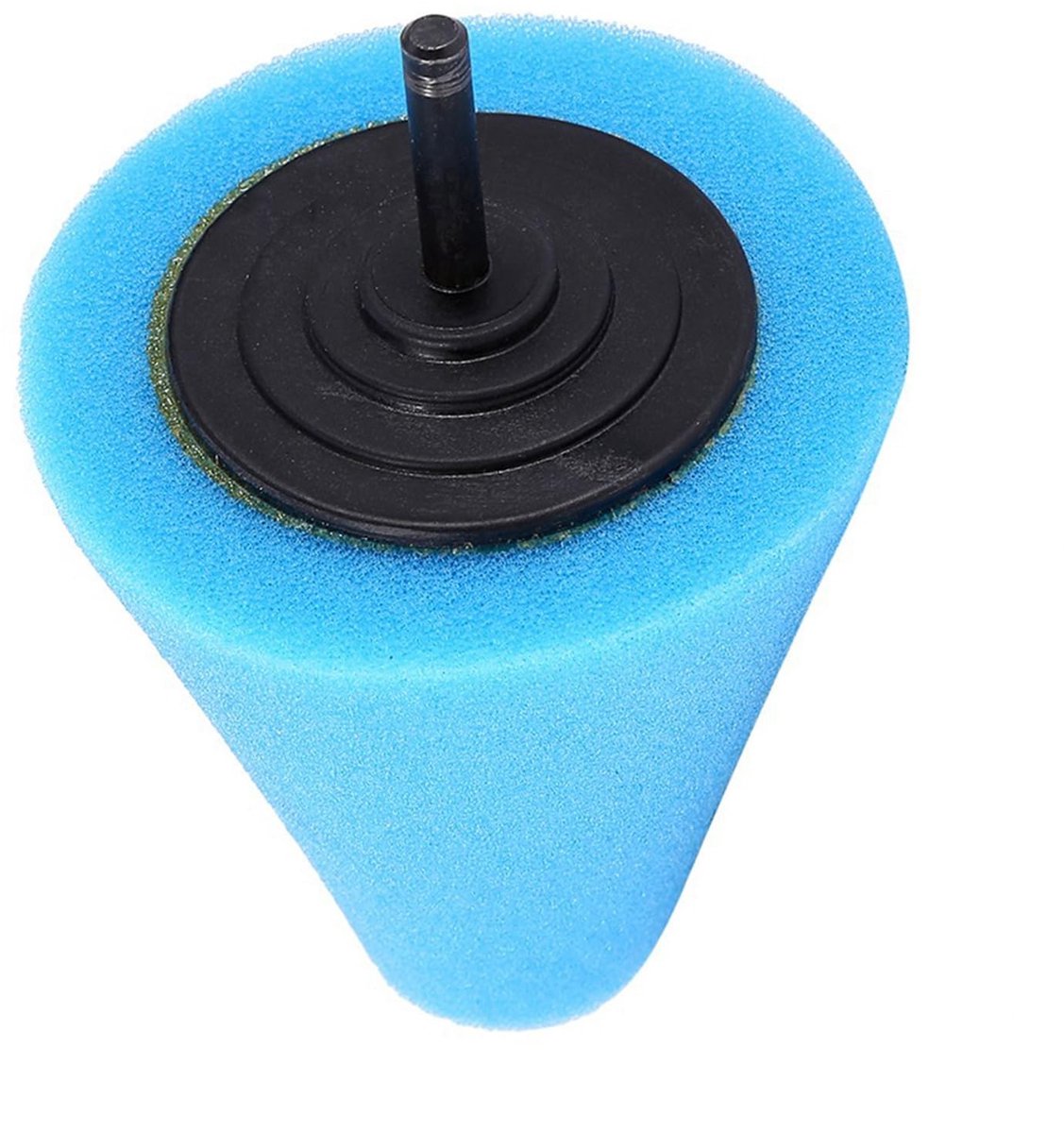 Cosensi - Foam Pad - Polijstpad - Voor Drukgereedschap - Cone Vorm - Sponge Polishing Pad - Geschikt voor Velgen - 1 Stuk